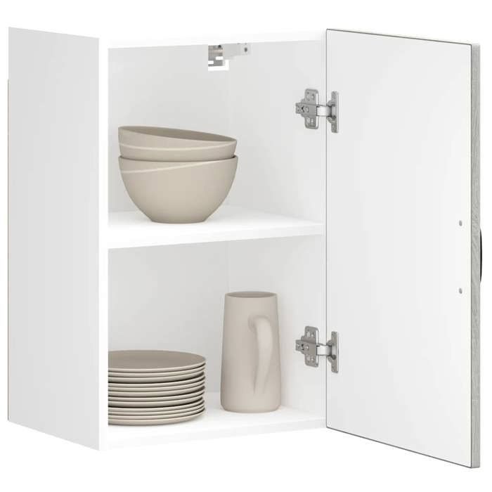 VidaXL Armoire murale de cuisine Lucca sonoma gris bois ingénierie 853793