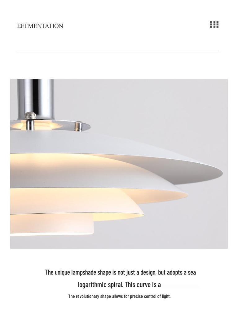 Adjustable Retractable Nordic Pendant Light - Creative Bar Island Flying Saucer Design