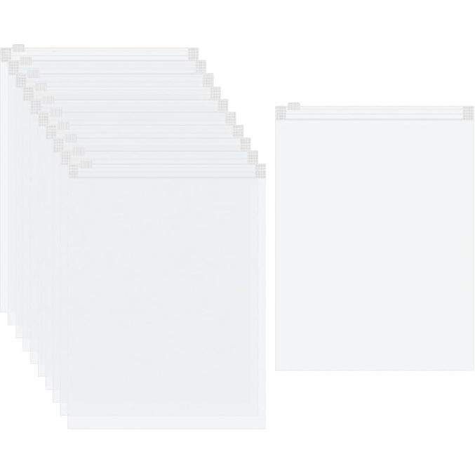 

HARFINGTON 50 шт. Матовые пластиковые пакеты с застежкой-молнией для одежды, 9,8x11,8 дюйма, Многоразовые полиэтиленовые пакеты с застежкой-молнией для отправки одежды, художественных принтов, брошюр, 5.9x7.9-inch