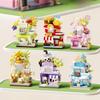 Urban Scene Toy Assembly Kit Building Blocks For Creative Home Decor