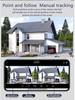 Wireless PTZ Camera with Triple Lens & Screen for Home Network Monitoring