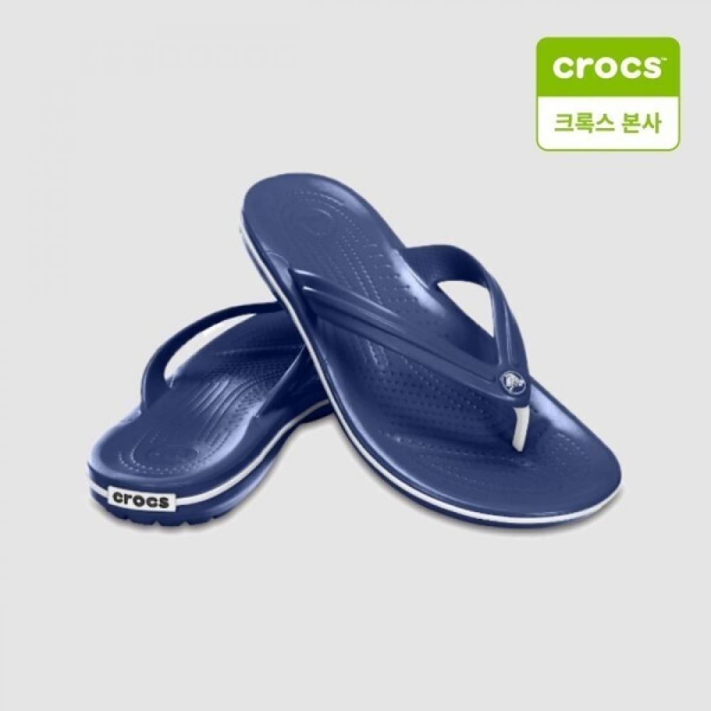Crocs Unisex Crocband Flip Navy 11033 410 navy/M8W10(265mm)