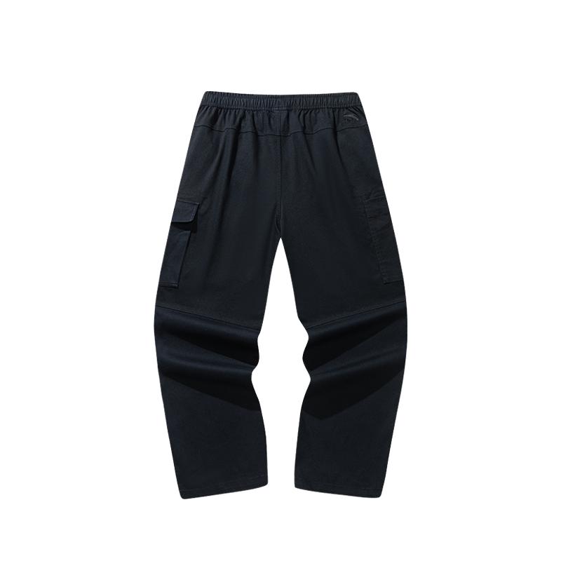 Anta Loose Straight Simple Versatile Mid Waist Casual Pants Men bottoms 152618502-3