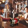 3L Household Wooden Barrels Multi-Purpose Vintage Beer Brewing Tools Large Capacity Retro Faucet Barrels for Family Gatherings