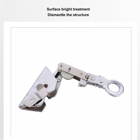 Self Locking Rope Grab Outdoor Climbing Mountaineering Rope Ascender Fall Protection Aerial Work Protector