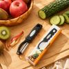 Multifunctional Vegetable Peeler Stainless Steel Blade Ergonomic Handle Kitchen Tool for Efficient Peeling and Slicing