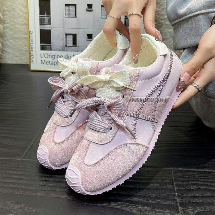 Plateau-Sohle Deutsche Trainingsschuhe Neue Frühjahrs- und Sommerleichte Forrest Gump Schuhe Lässige Sport-Board-Schuhe