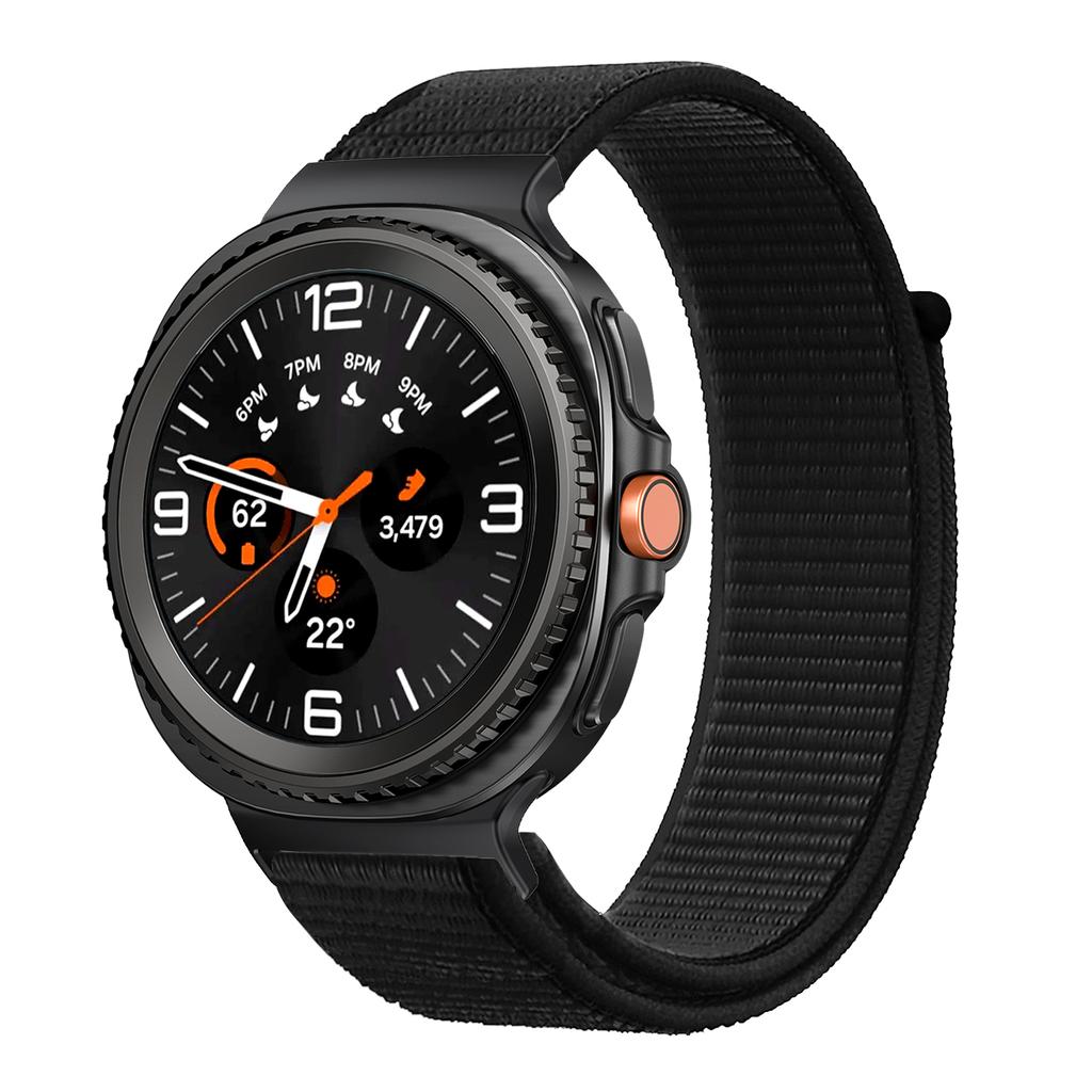 Nylon Strap for Samsung Galaxy Watch 8 44mm 40mm Watch8 Classic Elastic Woven Adjustable Watchband Bracelet Sport Correa
