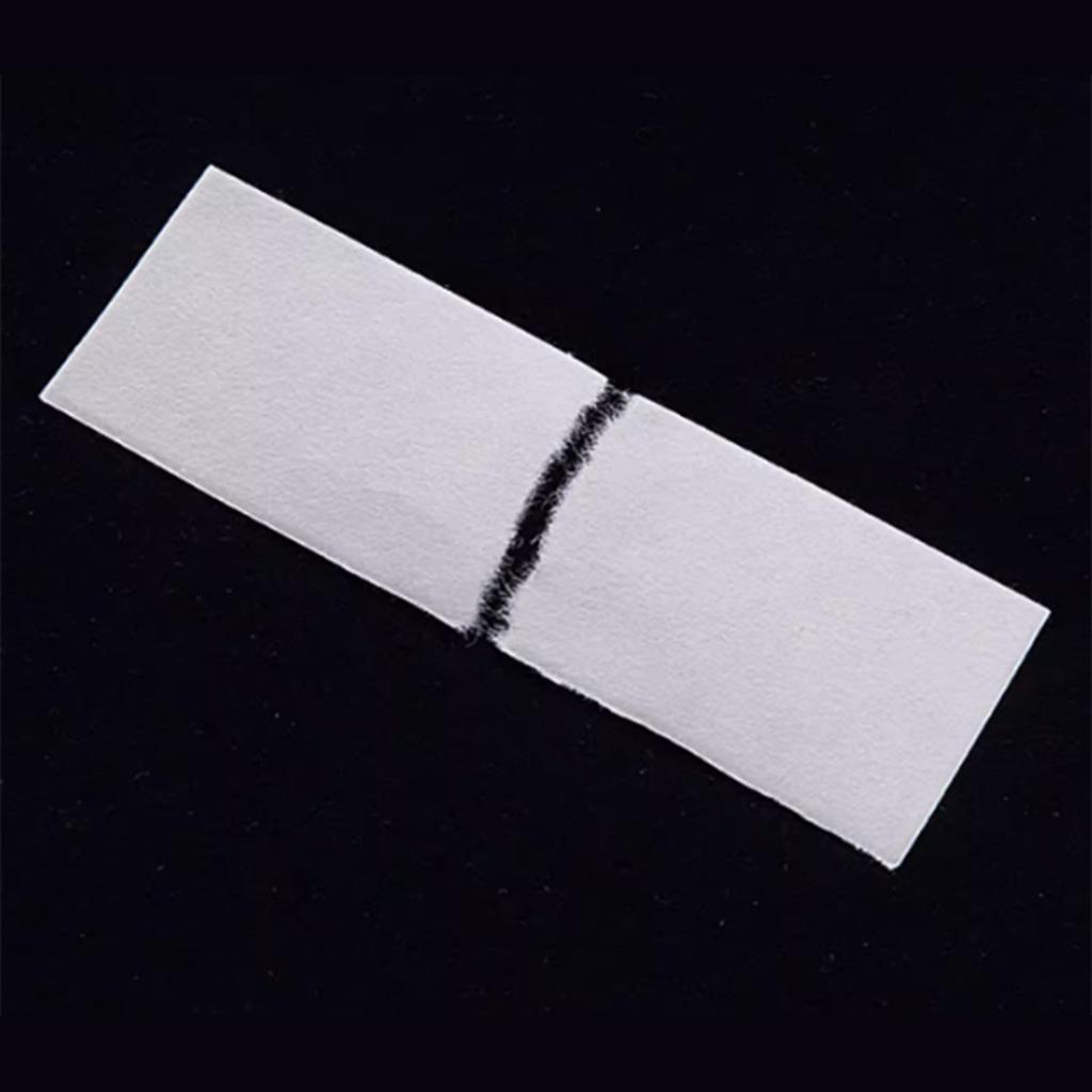 100pcs Woodwind Mouthpiece Pad Cleaning Paper Button Drying Absorbent Cleaner Papers for Sax Flute Clarinet Maintenance