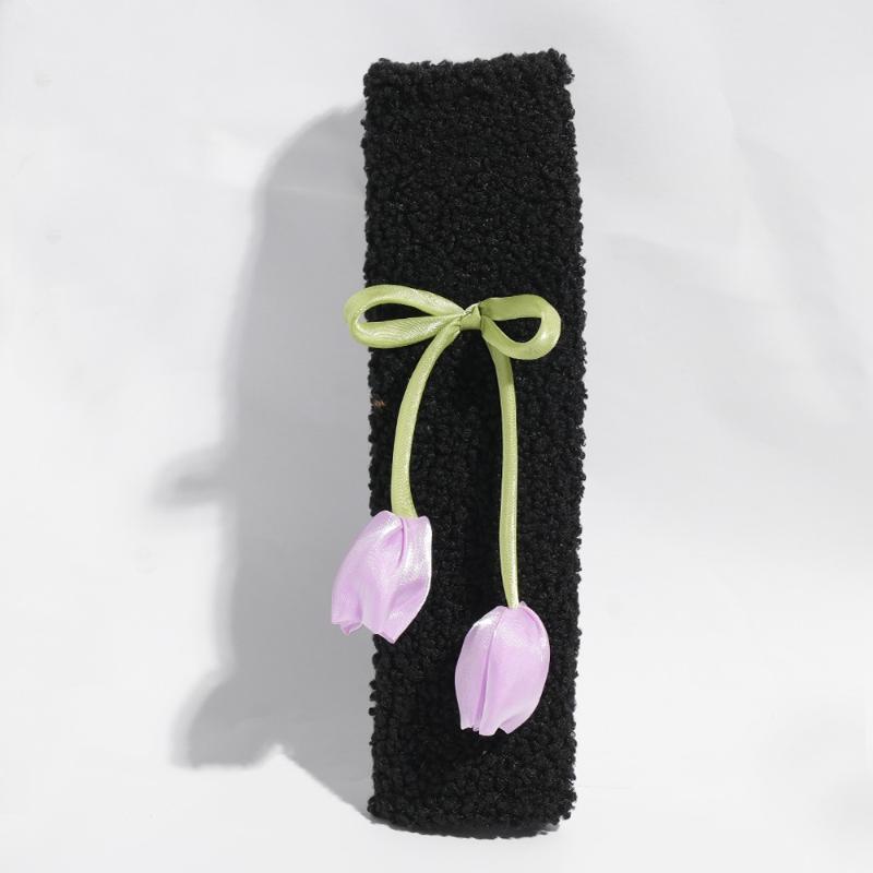 Seat Belt Shoulder Protector Premium All Season Tulip Decorative Safety Shoulder Pads For Car Interiors