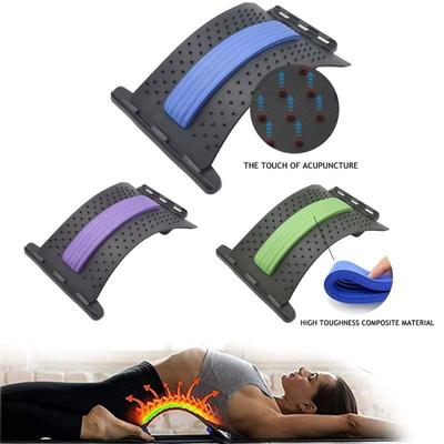Massaggiatore per la schiena Supporto per la barella Supporto per la colonna vertebrale Sollievo dal dolore Chiropratica Sollievo lombare Barella per la schiena Attrezzatura per massaggi fitness LM