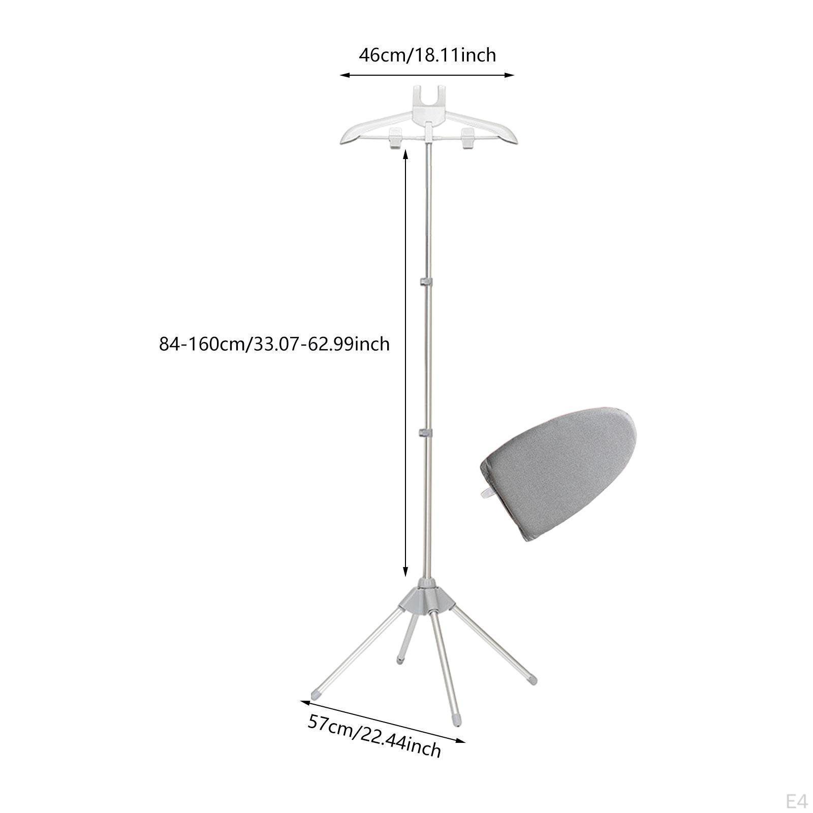 Support Vapeur Pour Vêtements – Trépied Télescopique 160 Cm, Cintre Rotatif, Porte-vêtements Pour Défroisseur Portable Portant Vetement