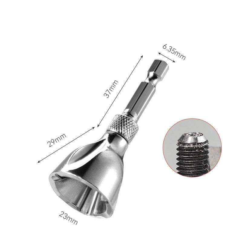Vrták Šroub Odjehlovací Externí Srážení Hrany Válcový Srážecí Nůž Opravář Šroubů Zkracování Závitu Úhlový Opravný Nástroj pro Šrouby