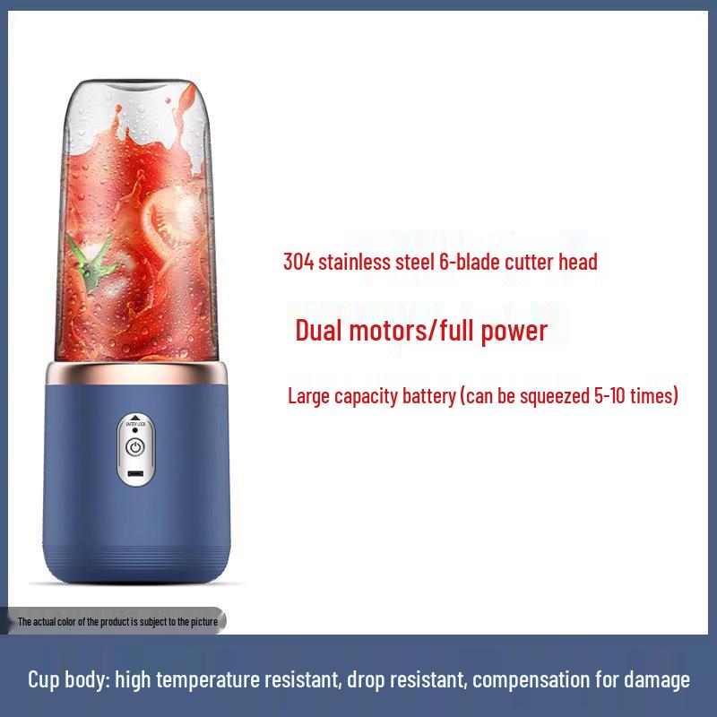Portable Rechargeable Juicer Cup - Multifunctional Blender for Students and Homes