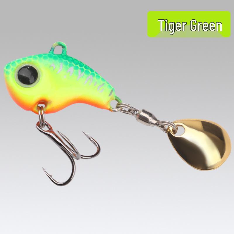 Fast Rotating Cyclone VIB Metal Spinner Lure for Sea and Freshwater Fishing
