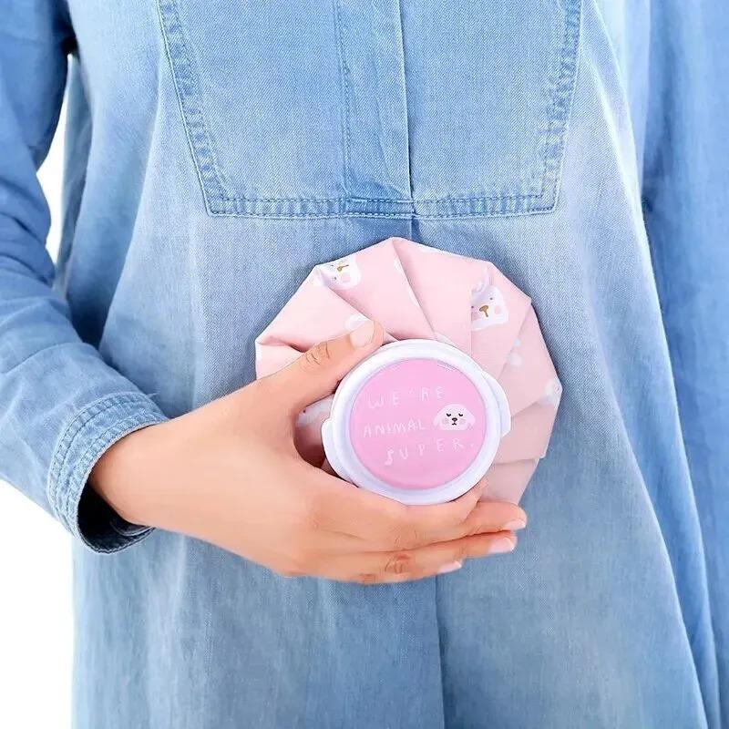 Cold Compress Ice Pack Cartoon Design Durable Fast Cooling Reusable for Child Fever Wisdom Tooth Migraine Sports Injury Relief K