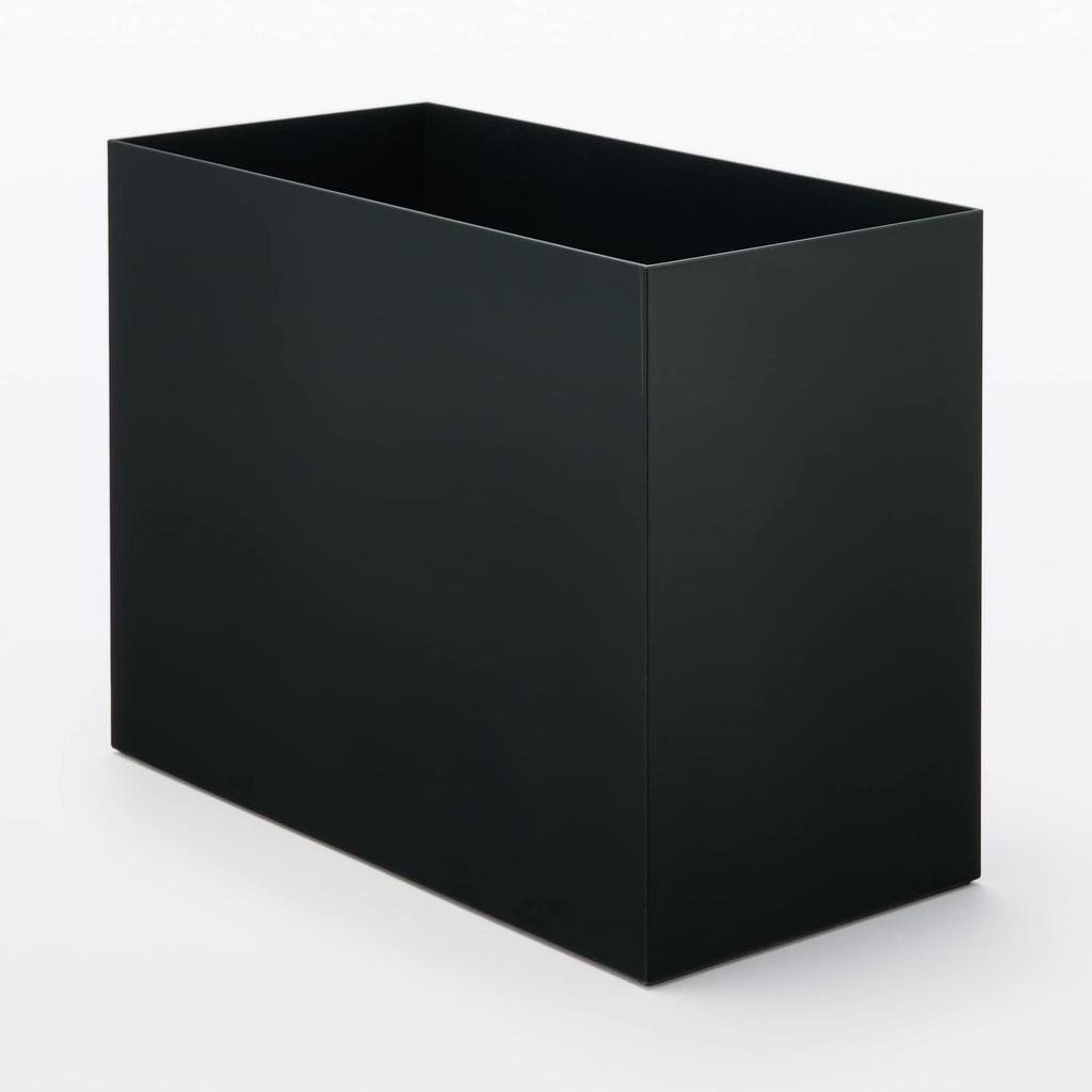 MUJI Polypropylene File Standard A4 Dark 15cm W x 32cm D x 24cm 83364694 Box, Type, Wide, Size, Gray, Approx. H,