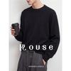 Lords Men's Heavyweight Wool-Blend Crewneck Sweater
