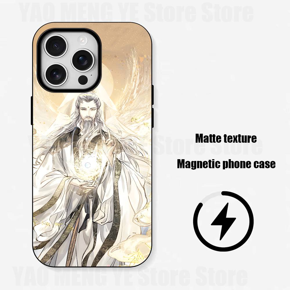 

Deities XIA Matte Magnetic For Case For iPhone 17,16,15,14,13,12,11 Pro Plus Mini Max Frosted Cover iPhone15pro