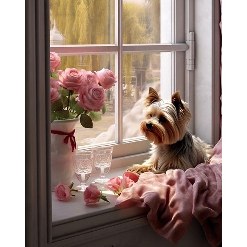 5D Diy Diamond Painting Dog Diamond Embroidery Full Square Rhinestone Pictures Cross Stitch Mosaic Craft Home Decor