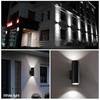 10W/20W/36W COB Up Down Dual-Head Wall Lamp Outdoor Sconces Waterproof IP65 Led Wall Porch Light Nordic Cylinder Balcony Fixture