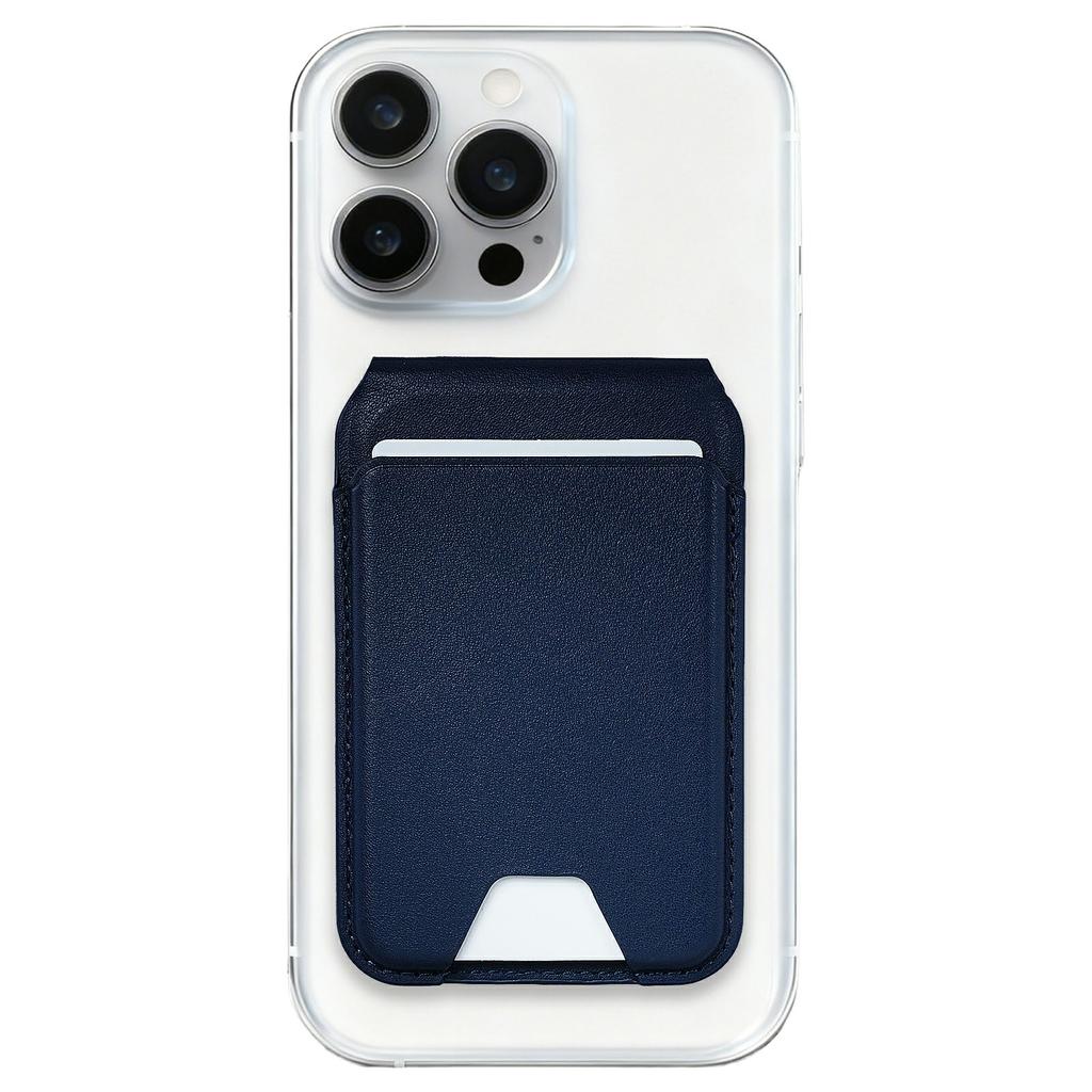 Magnetic Square Card Holder Phone Kickstand with Swivel Hinge Multi Angle Adjustable Anti Theft RFID Protection