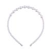 White Faux Pearl Hairbands Vintage Wedding Party Bridal Hair Hoop Pearl Headbands for Women Girls
