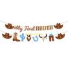 Disposable Horse Party Tableware Set for Western Cowboy Themed Event Birthday D57B