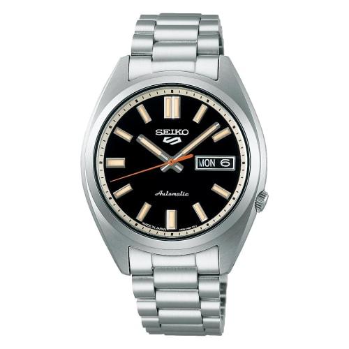 

Seiko 5 SPORTS SNXS series automatic watch, Made in Japan, SRPK89, Men s, Silver with Black Dial, Overseas Model