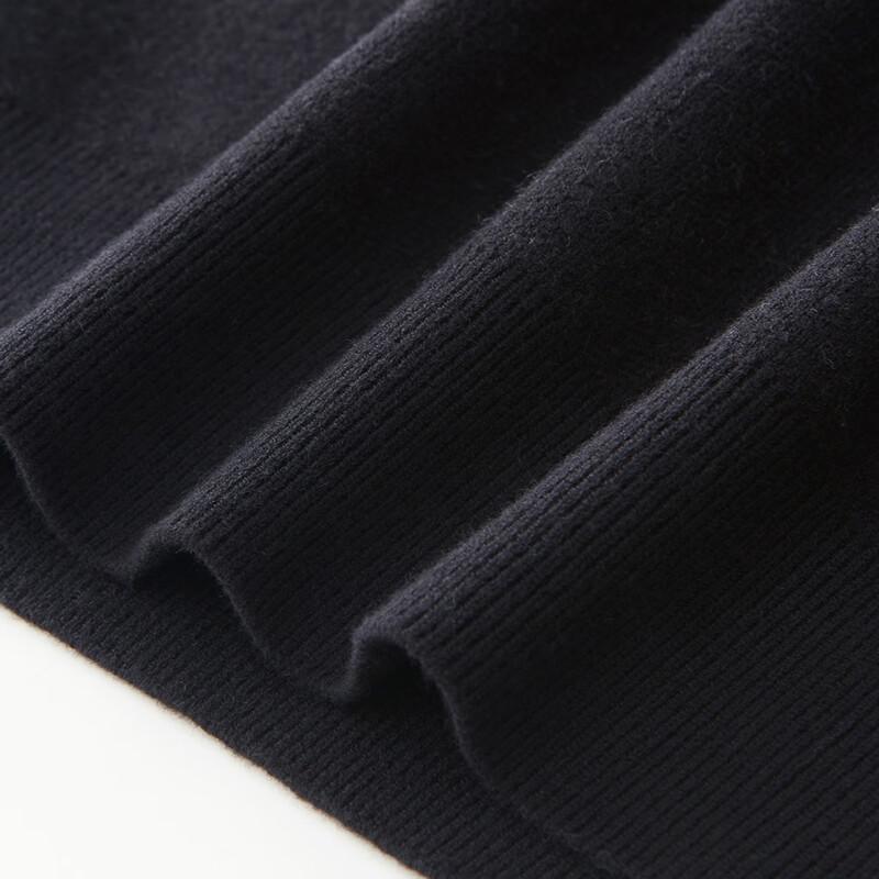 Luoz Men's Simple Round Neck Knit Sweater