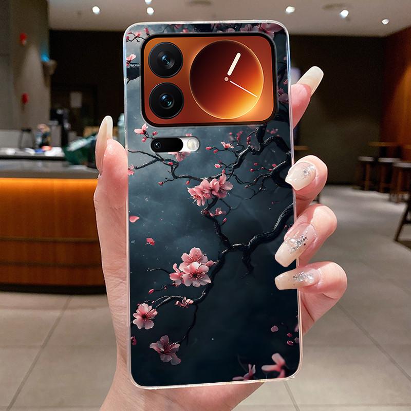 

Casing For Xiaomi 17 Pro Max Mi 17 Pro Mi17 17Pro Phone Case Luxury Fashion Butterfly Flower Clear Soft TPU Silicone Back Cover Xiaomi 17 pro max