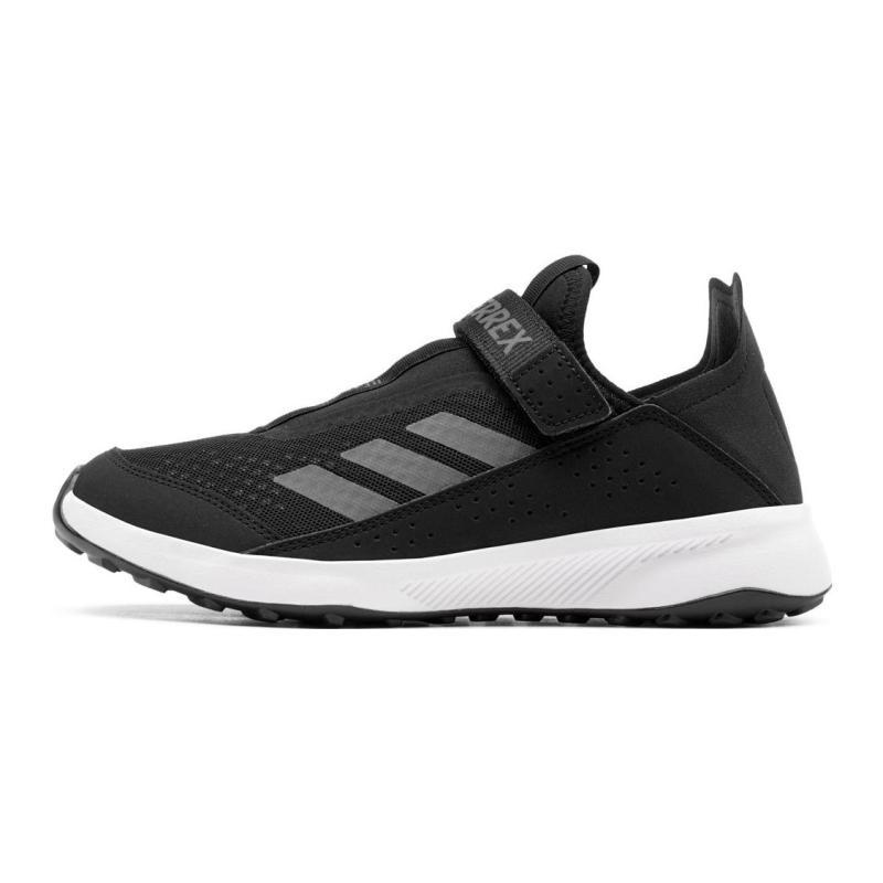 

Adidas VOYAGER 21 Slip On Low Top Kids Outdoor Shoes Black White Kids Sneakers GW9334 36.5