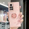 Luxury Ring Holder Case On For Xiaomi Redmi Note 8 Pro 8t Note8 T 2021 8pro Plating Silicone Stand Back Cover Xiomi Funda