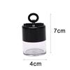 10G Portable Plastic Empty Loose Powder Box Makeup Jar Container With Puff