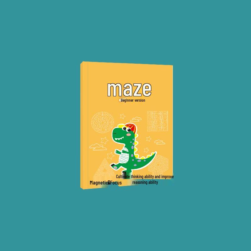 Children s Brain Training Maze Book: Enhance Concentration & Intellectual Development