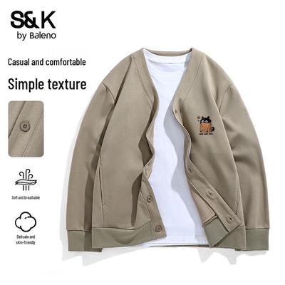 Baleno S&K Serie Herren Freizeit Cardigan Jacke