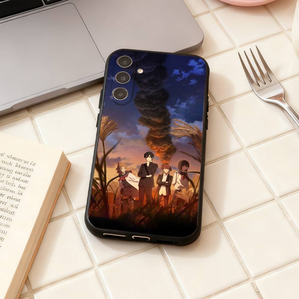 Anime S-Shoushimin Phone Case For Samsung Galaxy A73,A72,A71,A70,A53,A52,A51,Others Soft Black Shell