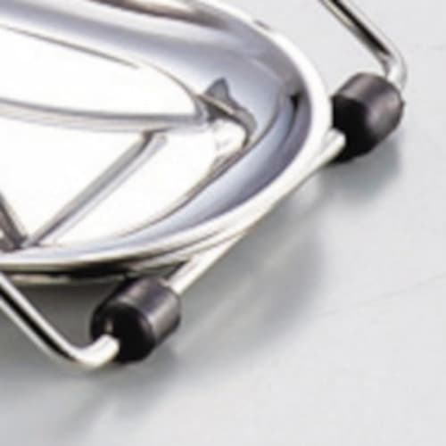 Stylish Stainless Steel Cutting Board Stand with Drain Tray, Perfect for Kitchen Storage, Made In Tsubame-Sanjo, Japan (MJ-H-5648)