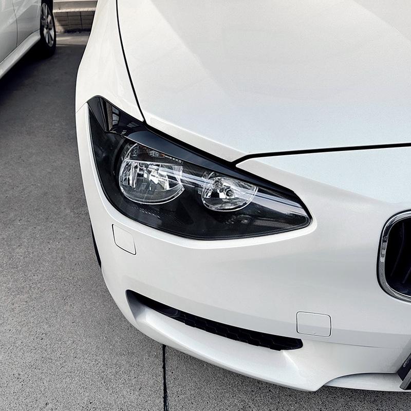 2 Stück Auto Scheinwerfer Lampe Augenbrauen Abdeckung Zierleisten Aufkleber Für BMW 1er F20 F21 2011-2014 2015-