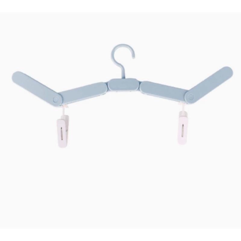 Portable Retractable Clothes and Shoe Hanger for Travel, Foldable for Indoor/Outdoor Use.