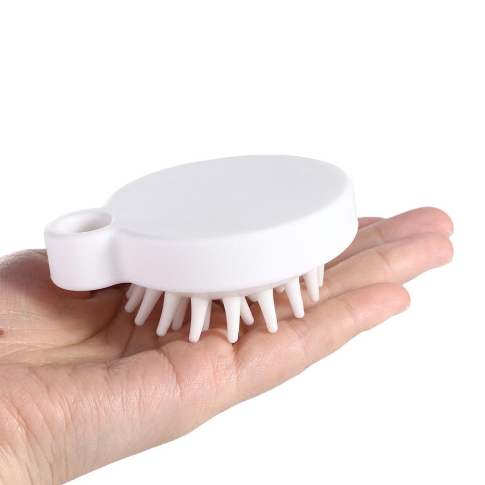White Hair Washing Comb Comfortable Scalp Massage Brush Handheld Hair Care Tool  Women Men