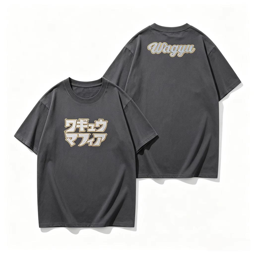 Summer Hot Sale 2026 BTS V Wagyumafia Same Style T-shirt Y2K Men Women Cotton Round T-shirt Hip Hop Streetwear Gothic Cotton Oversized T-shirts