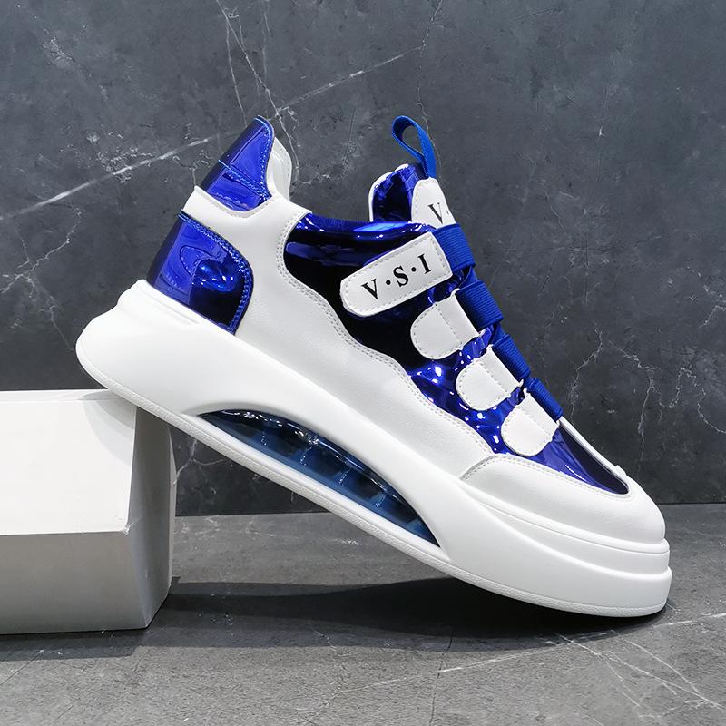 Autumn and Winter New Men's Shoes Low-top Air Cushion Youth Board Shoes Color Matching Korean Version of Casual Wenzhou Tide Shoes Spot