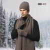 Winter Men's Knitted Hat, Fleece Cold-proof Wool Warm Fashion Pullover Hat European and American Winter, Knitted Hat