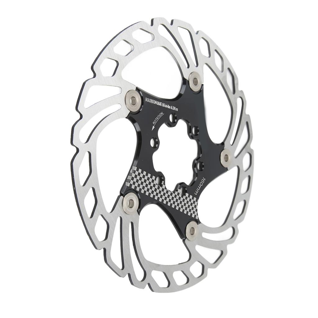 Bike Floating Brake Discs with with 6 Bolts Heat Dissipation Mountain Bike Brake Rotor160MM