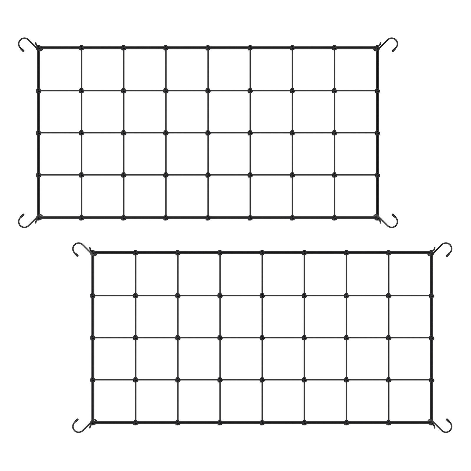2 шт. Палатка для выращивания растений Сетка-шпалера Эластичная сетка-шпалера с крючками Садовая поддержка для вьющихся растений Цветы