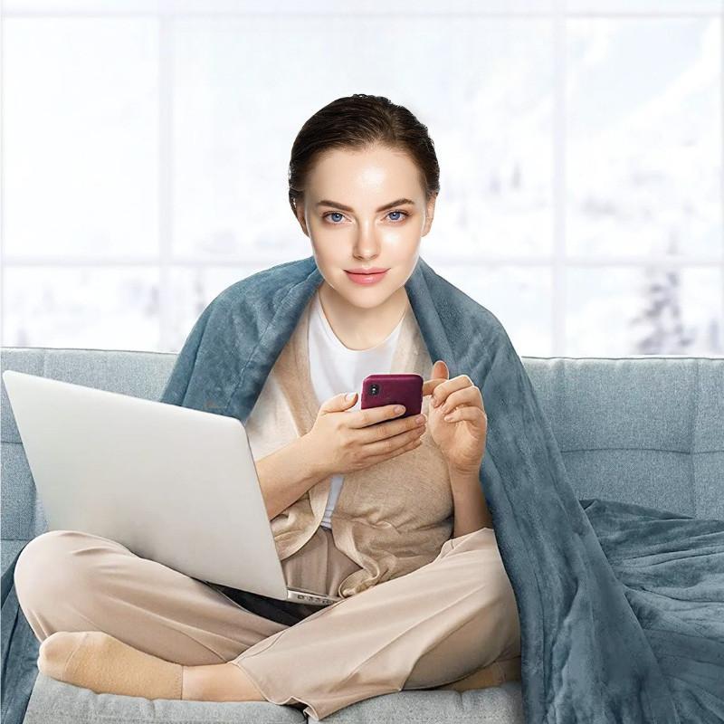 Flannel Heating Cover Blanket Household Detachable Electric Heating Pad Intelligent Temperature Control Electric Blanket