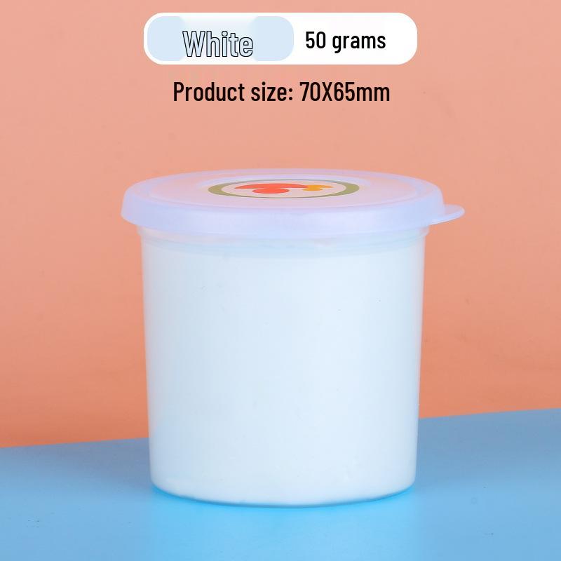 50g Large Jar Pack: Super Light Nontoxic Colored Clay for Kids' DIY Crafts and Toys