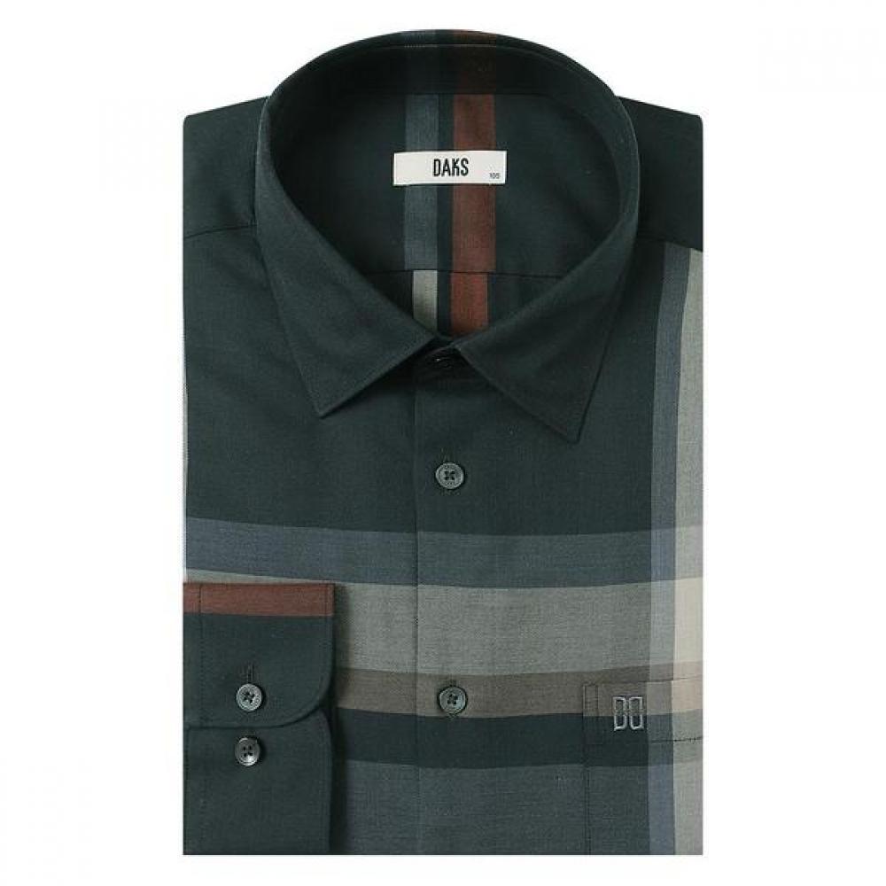 Daks Cotton Blend Super Big Check Regular Fit Casual Shirt Dma1shcl101n1