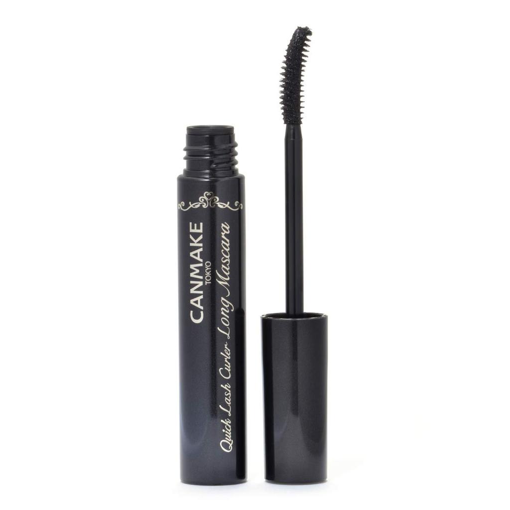 CANMAKE Quick Lash Curler Long Mascara 01 Black 6.5g (x 1)